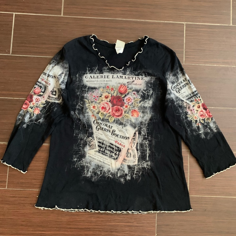 Jess & Jane Chocolate Long Sleeve